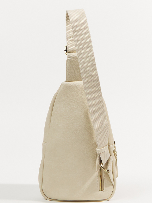 Side Zip Sling Bag Detail 3 - ARULA