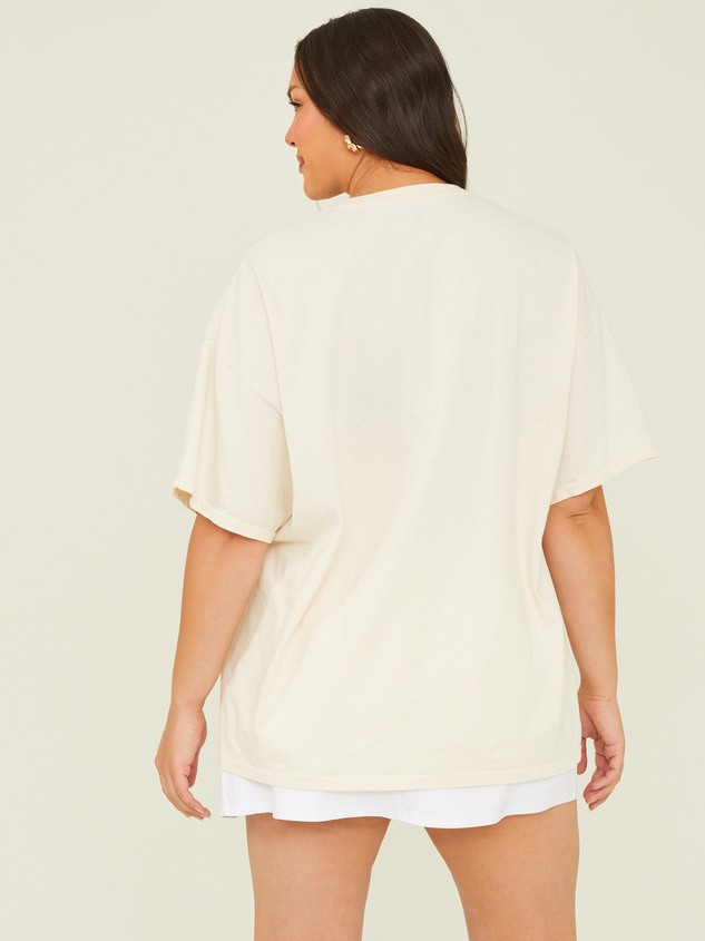 Ford Mustang Oversized Tee Detail 4 - ARULA