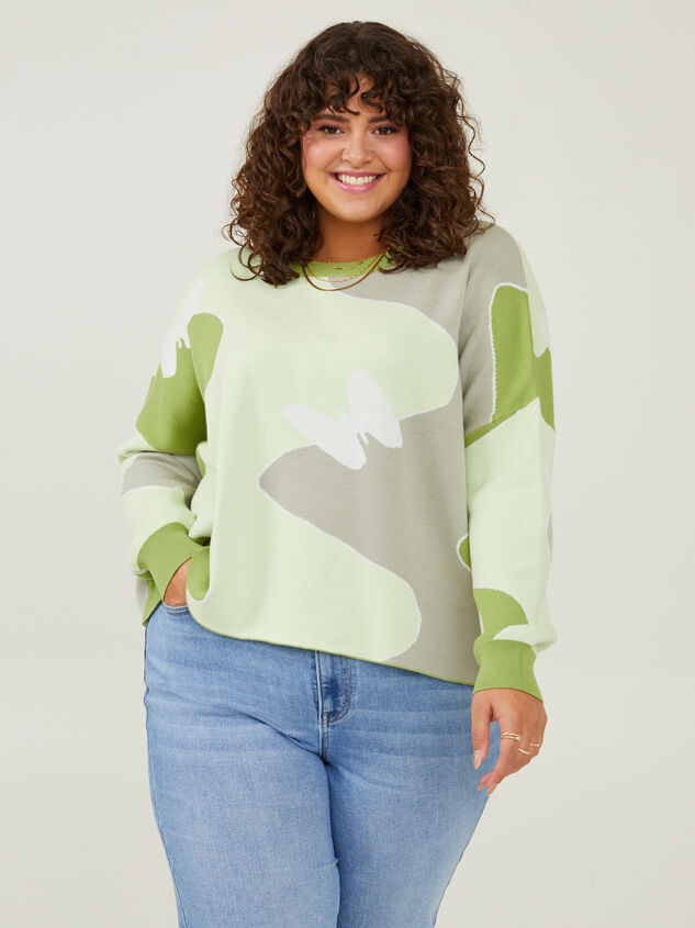 Butterfly Sweater Detail 1 - ARULA