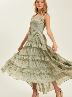 Shania Floral Maxi Dress - ARULA