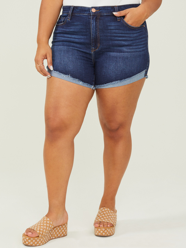 Cheyenne Denim Shorts Detail 3 - ARULA