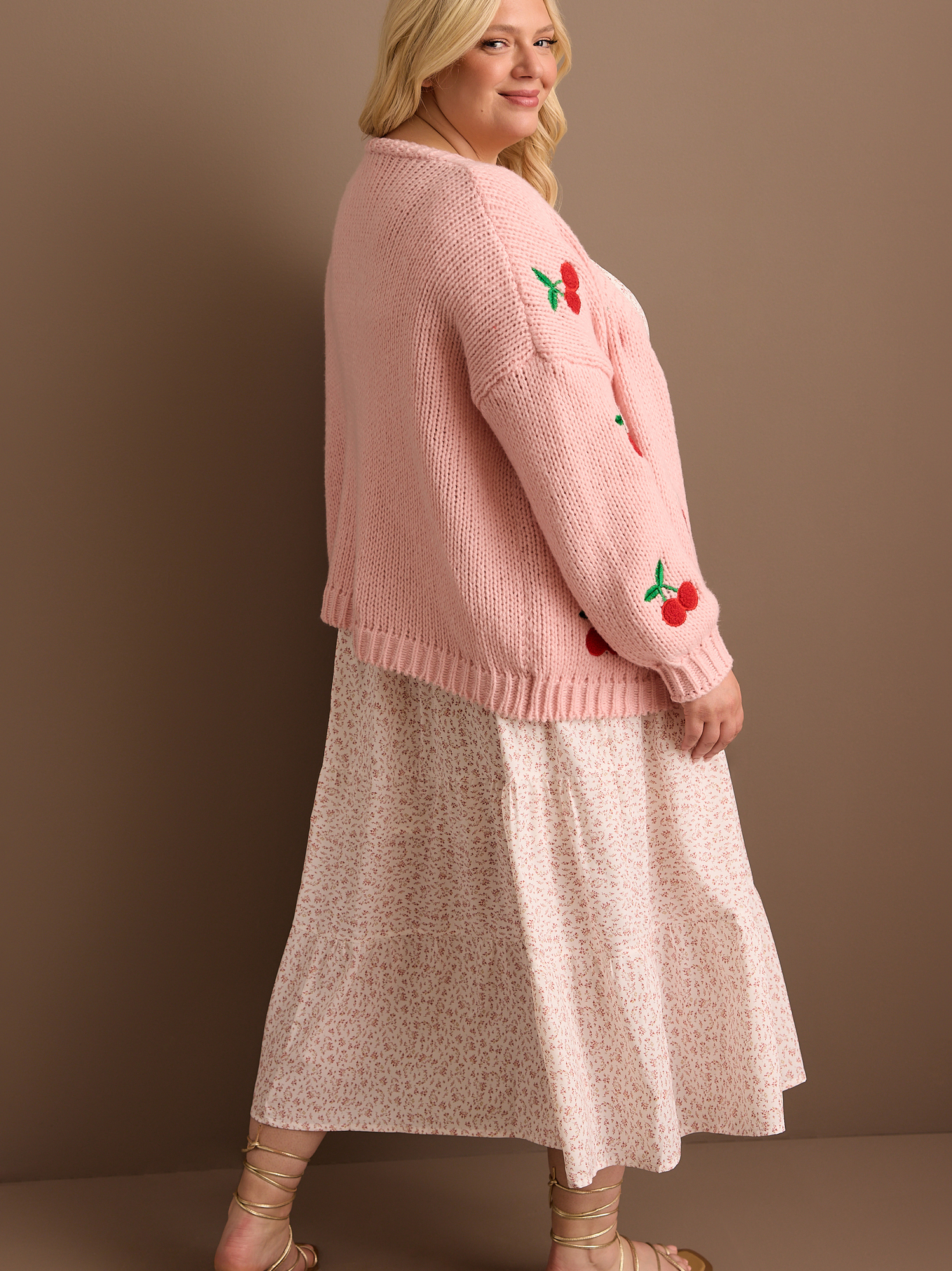 Charley Cheery Cardigan in Pink | Arula Charley Cheery Cardigan in Pink | Arula