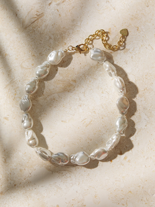 Baroque Pearl Choker - ARULA