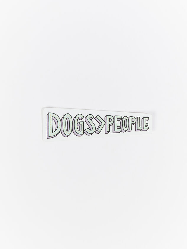 Dogs Over People Sticker Detail 1 - ARULA