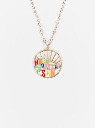 Here Comes the Sun Necklace - ARULA