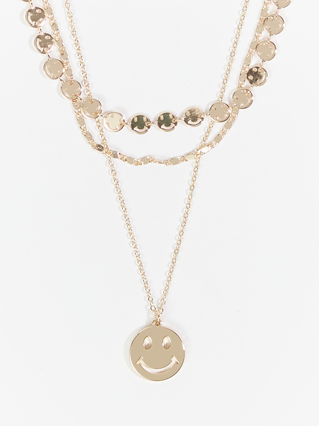 Oh-so Smiley Necklace Detail 2 - ARULA