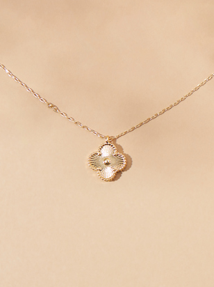 Clover Charm Necklace - ARULA