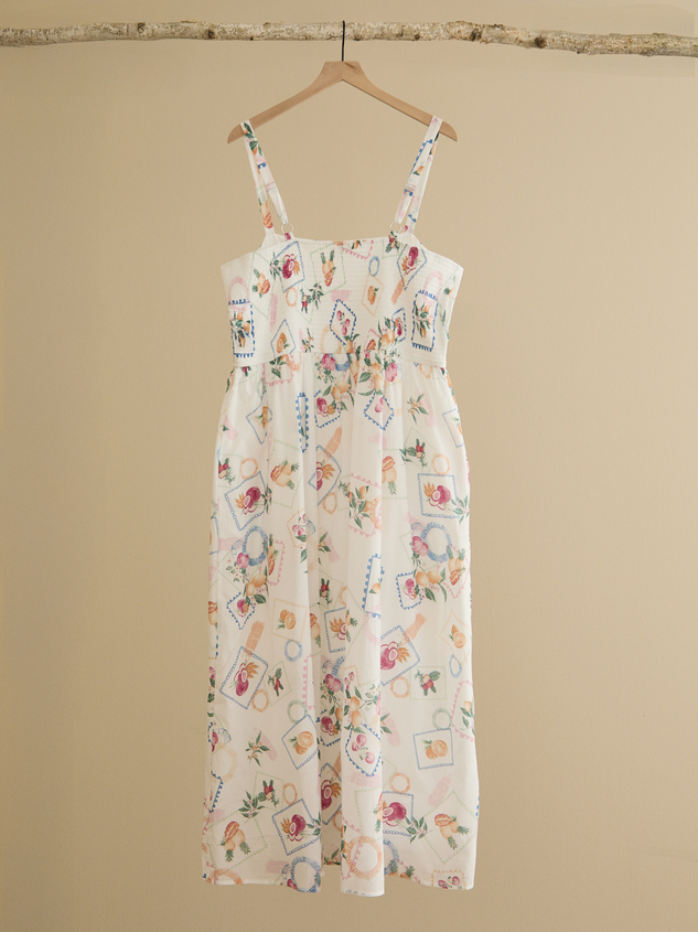 Rylie Postcard Print Maxi Detail 3 - ARULA