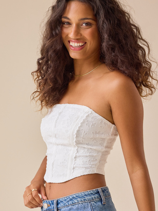Kira Lace Tube Top - ARULA