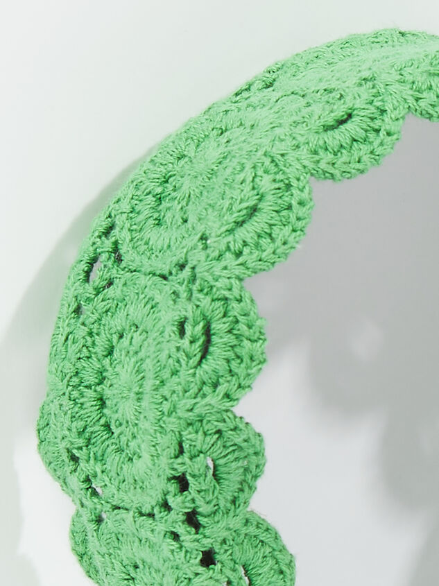 Alaia Crochet Headband Detail 2 - ARULA