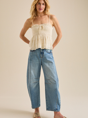 Shiloh Barrel Jeans - ARULA