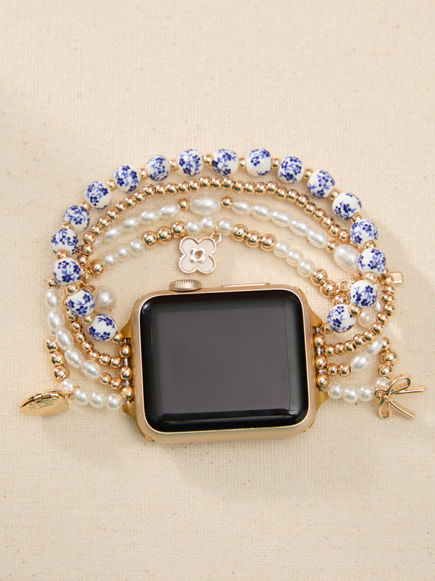 Blue Charmed Watch Band - ARULA