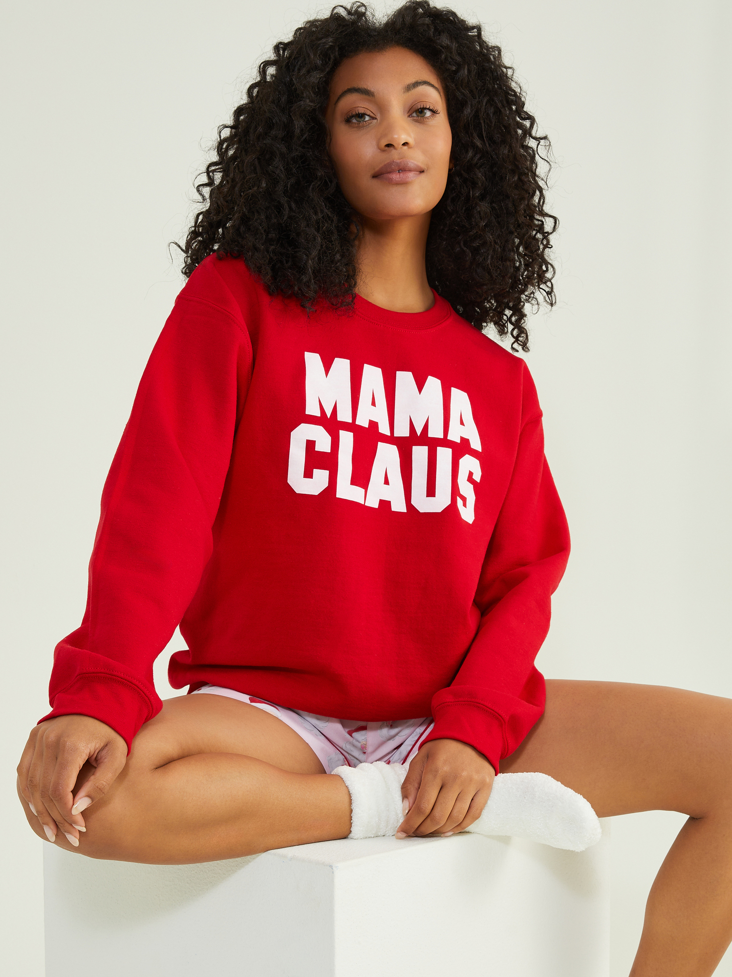 Mama cheap claus sweatshirt