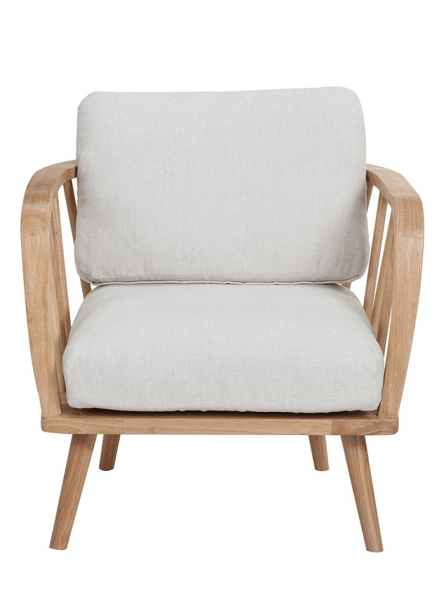 Rubberwood Side Chair Detail 3 - ARULA