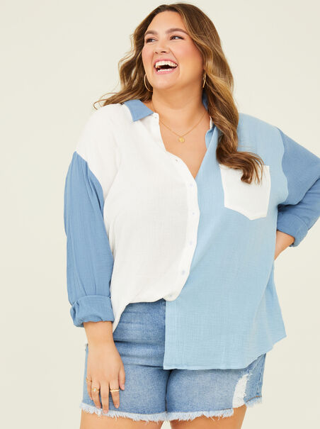 Kiara Buttondown Top - ARULA