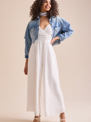 Monroe Flutter Sleeve Jumpsuit - ARULA - 