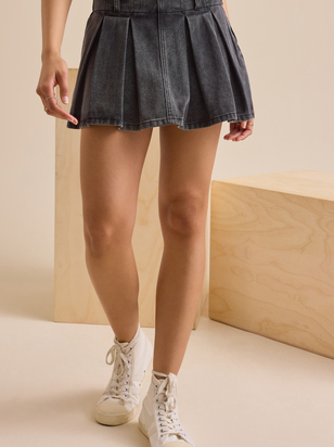 Jupiter Denim Cheer Skort - ARULA