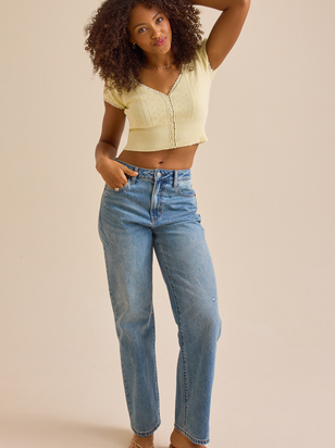 Sidney Pointelle Top - ARULA