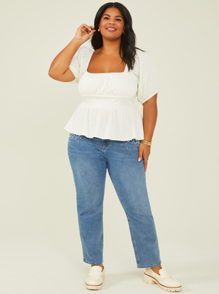 Pearl Girlfriend Jeans - ARULA