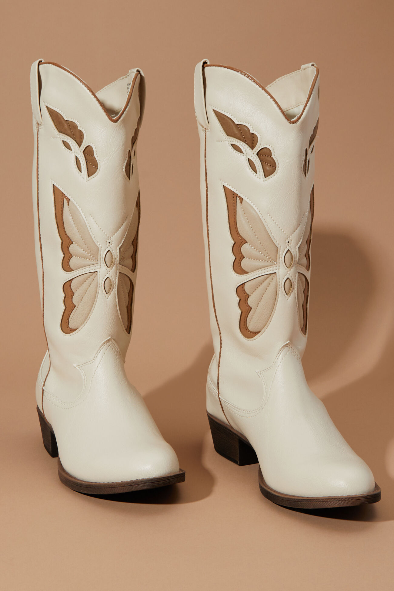 Monarch Butterfly Cut Out Boots