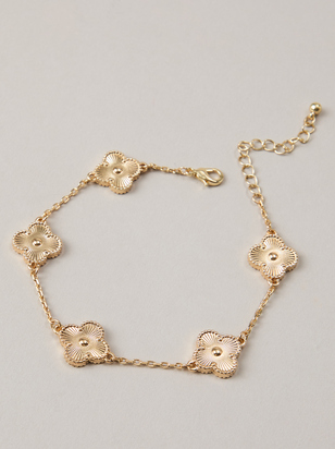 Double Sided Clover Bracelet - ARULA