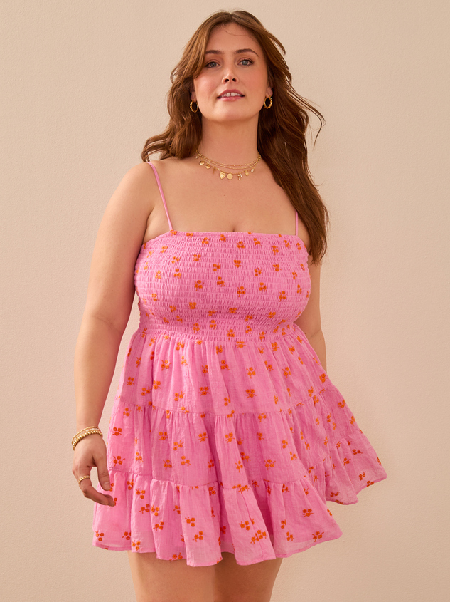 Bailey Mini Dress Detail 2 - ARULA