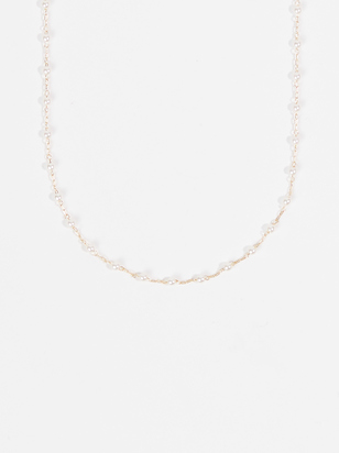 Julie Pearl Choker Necklace - ARULA