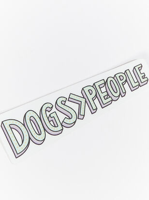 Dogs Over People Sticker - ARULA