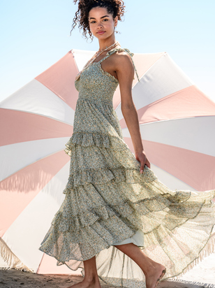 Shania Floral Maxi Dress - ARULA