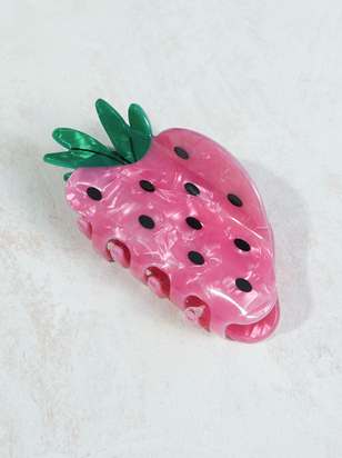 Strawberry Resin Claw Clip - ARULA