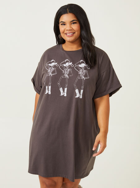Rodeo Cowgirl Graphic Dress - ARULA