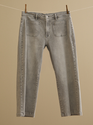 Finley Wide Leg Sailor Jeans - ARULA