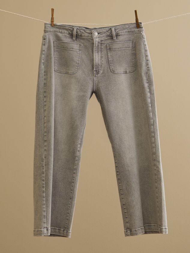 Finley Wide Leg Sailor Jeans - ARULA