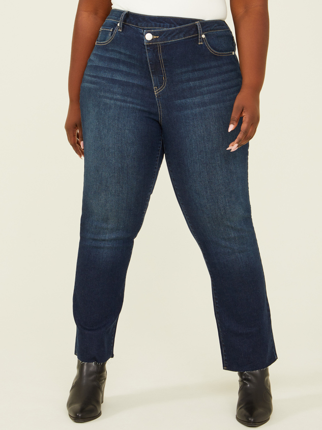 Crossover Straight Jeans Detail 3 - ARULA