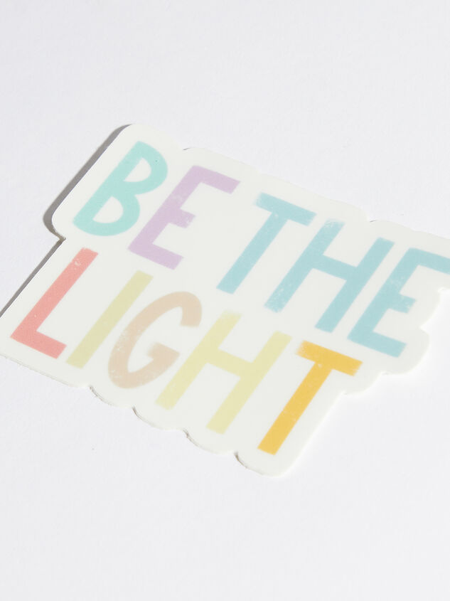 Be the Light Sticker Detail 2 - ARULA