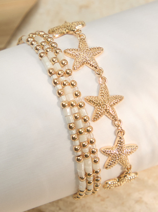 Seaside Starfish Bracelet Set - ARULA - 