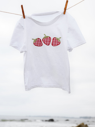 Libby Strawberry Baby Tee - ARULA - 