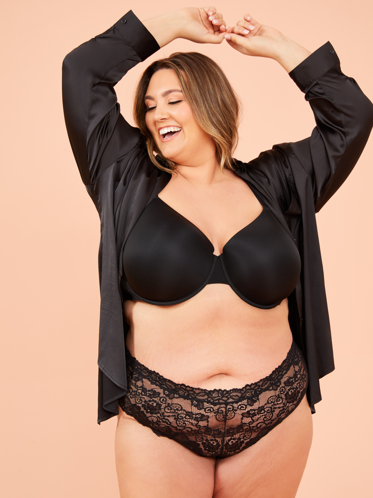 Stretch lace sale lingerie