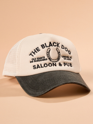 Black Dog Saloon and Pub Trucker Hat - ARULA - 