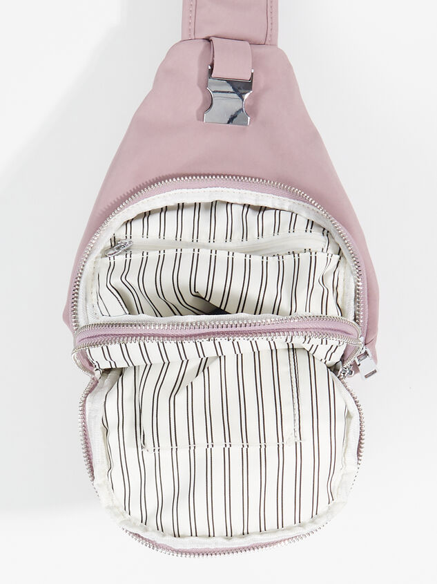 Nylon Traveler Sling Bag Detail 5 - ARULA