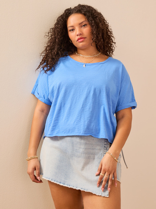 Michaela Boxy Tee - ARULA - 