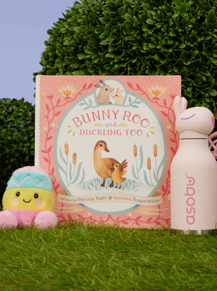 Bunny Roo and Duckling Too Book - ARULA