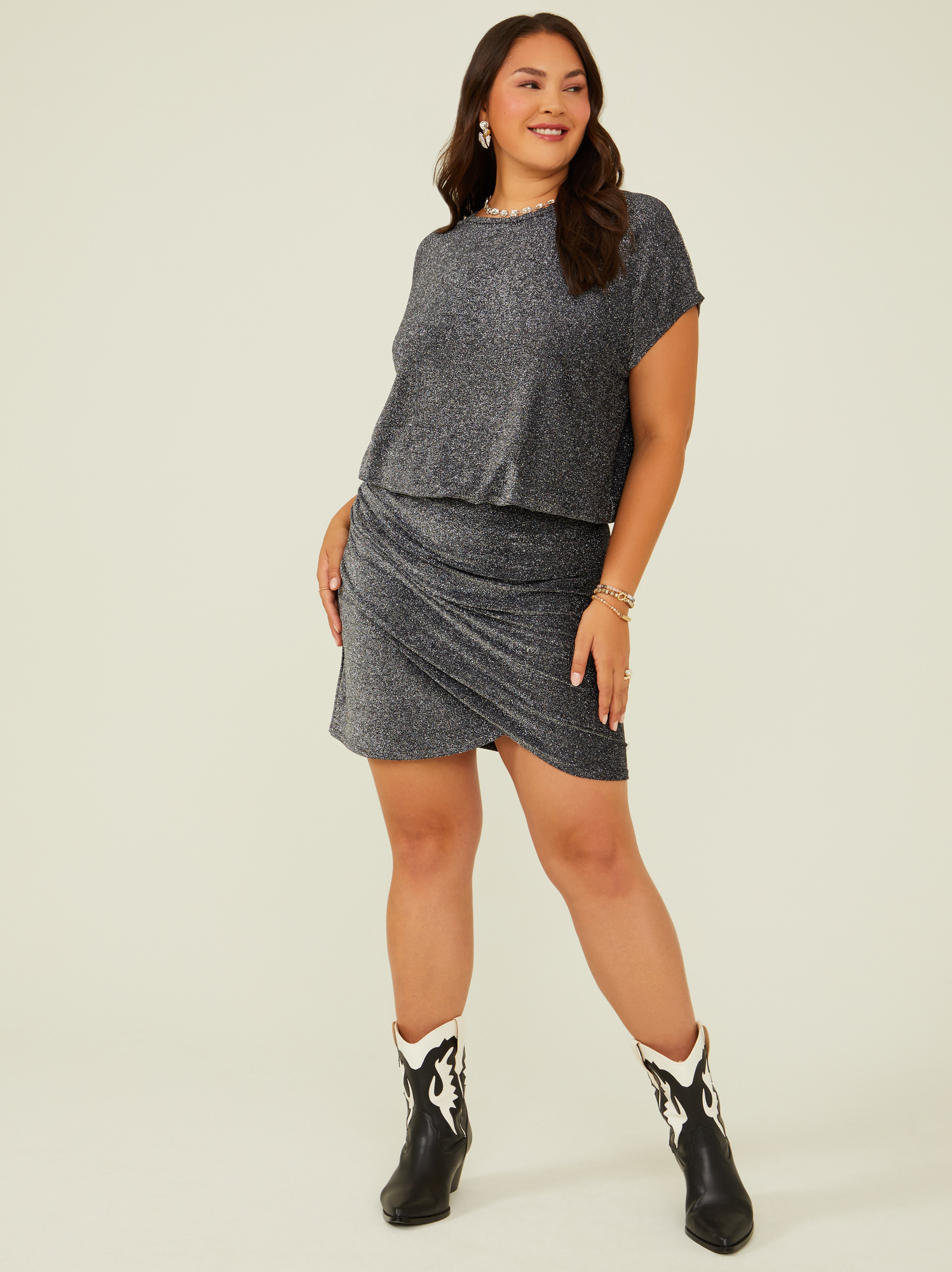 Black shift skirt online