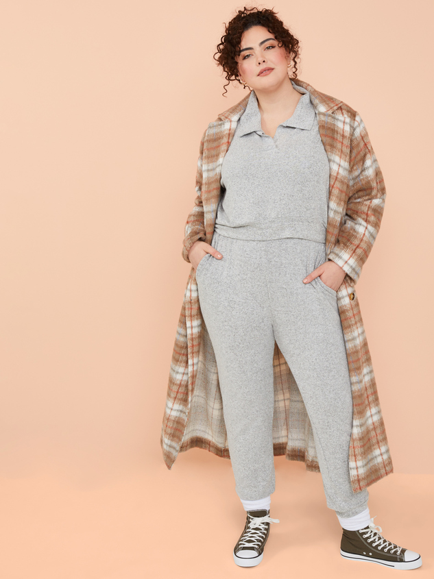 Balance Breeze Collared Top Detail 2 - ARULA