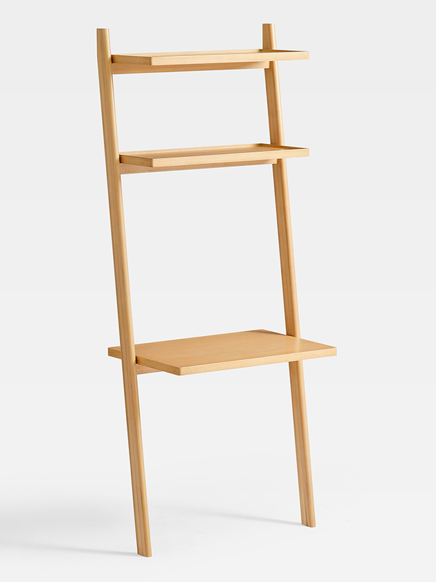 Cece Leaning Desk Storage Detail 3 - ARULA