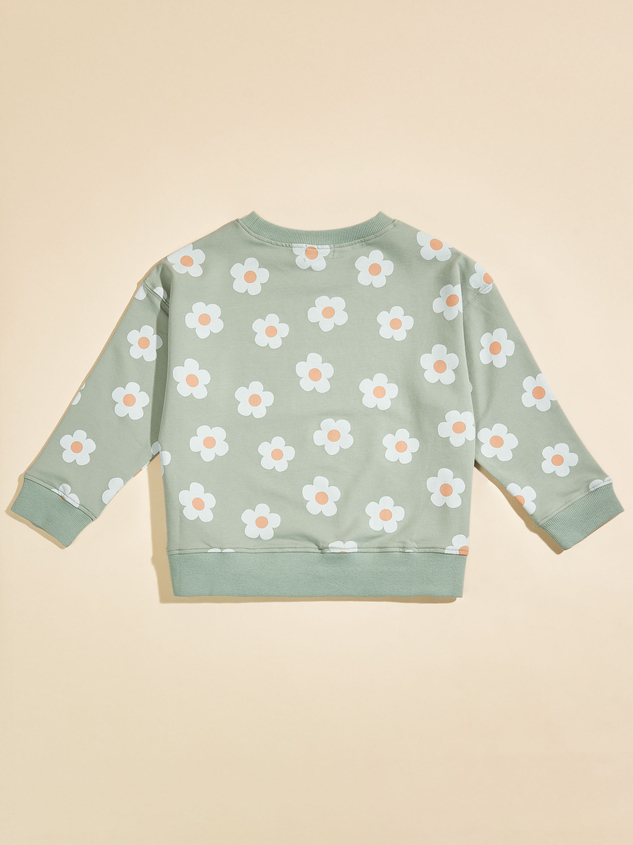 Myra Floral Sweatshirt Detail 3 - ARULA