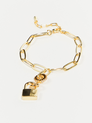 Lock Charm Bracelet - ARULA