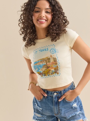 St. Tropez Baby Tee - ARULA - 