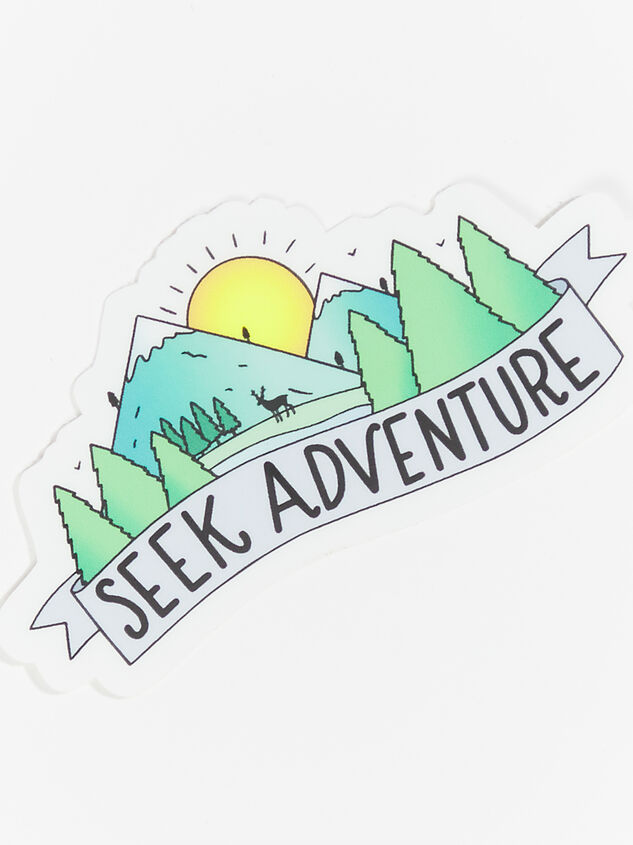 Seek Adventure Sticker Detail 2 - ARULA