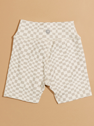 Lanie Checkered Biker Shorts by Play X Play - ARULA